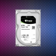 Жесткий диск HDD 6000 Gb Seagate Exos 7E8 (ST6000NM029A), 3.5", 256Mb, SAS