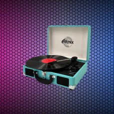 Проигрыватель виниловый Ritmix LP-120B голубой